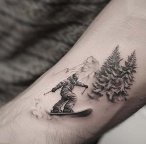 10. Aloft-Snowboard-Rider -Tattoo