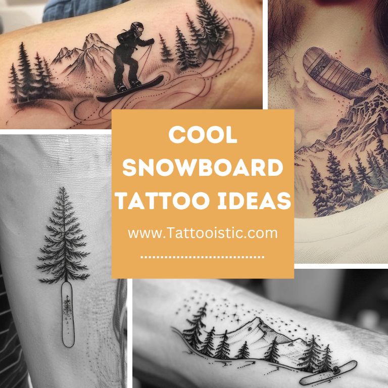 Cool Snowboard Tattoo Ideas