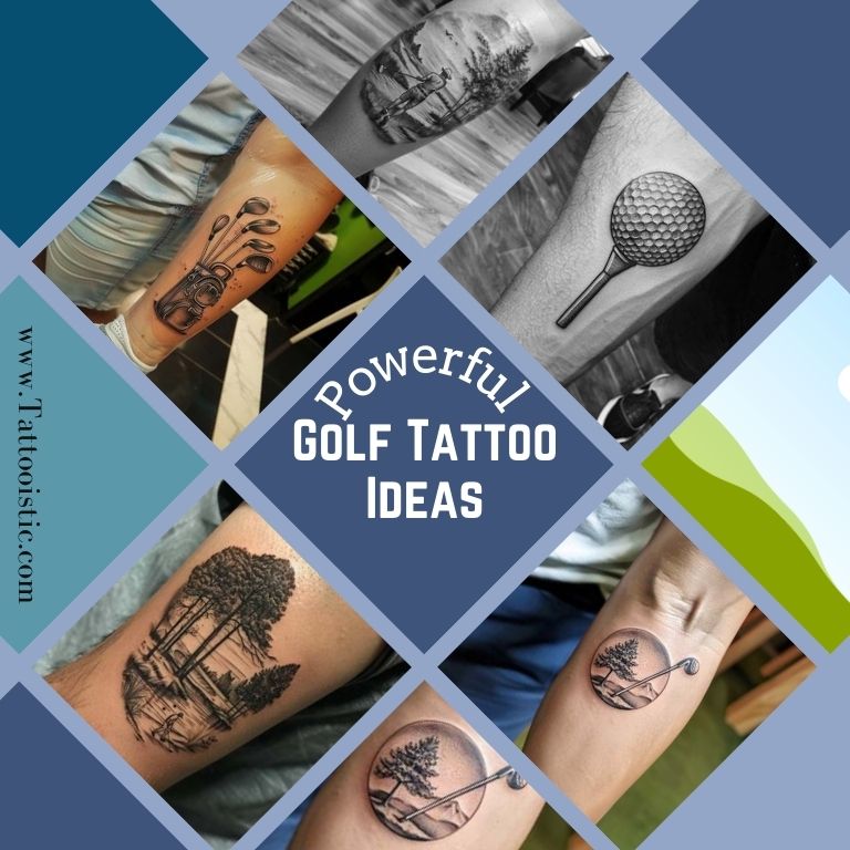 Powerful Golf Tattoo Ideas