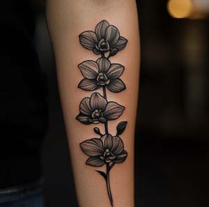 1. Black Orchid Tattoo